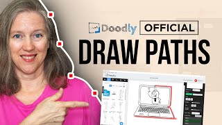 How to use Draw Paths and Add your own Images in Doodly  Doodly Tutorials [upl. by Kristof418]