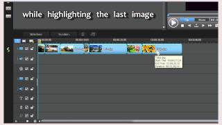 Change Multiple Image Durations  PowerDirector10 Tutorial [upl. by Kotz]