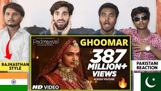 Ghoomar Song Deepika Padukone  Pakistani Reaction  Shan Extra [upl. by Terencio398]