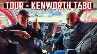 2024 Kenworth T680 Interior Tour  Welcome Aboard [upl. by Mackay]