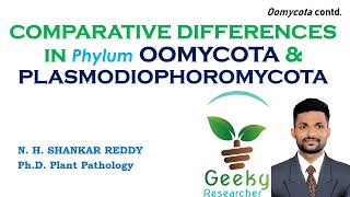 Lec 29 Comparative Differences In Oomycota  Mycology  Plant Pathology  BSc MSc Agriculture [upl. by Florance]