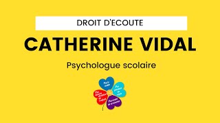 Catherine Vidal psychologue de lEducation Nationale Part 1 [upl. by Averi]