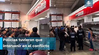 Otra quotguerra de los pastelesquot en Costco mujeres llegan a los golpes [upl. by Nolrah846]