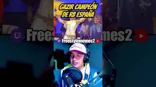 Gazir Campeón de la Red Bull EspañaGazir RedBull Brutal Viral freestylerap Freestyle [upl. by Esmaria]