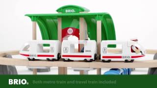 BRIO Metro City Train Set 33514 English [upl. by Radmen]