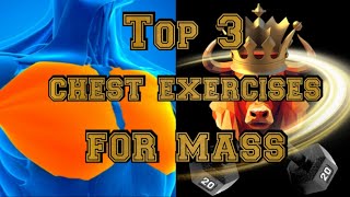 quotTop 3 Chest Exercises For Massquot 100army biggerchest fyp chestday [upl. by Na]