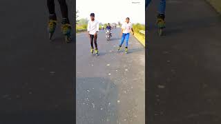 New trending ringtone song 😜happy skating 🥰kasganj skating ringtonesong publicreaction skater [upl. by Frohne]