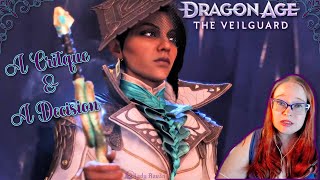 Dragon Age The Veilguard  A Critique amp A Decision [upl. by Ahsieki570]