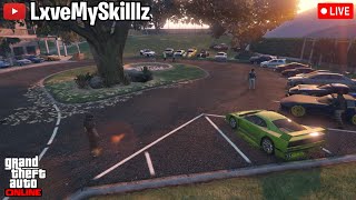 GTA 5 ONLINE LIVE CAR MEET🚘 CAR SHOW🔥 DRAGS  CRUISE Ps4💯 [upl. by Zeitler]