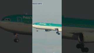 Landing  🇮🇪 Aer Lingus  San Francisco International Airport 🌉 aviation [upl. by Sato]