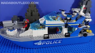 LEGO City Police Patrol Boat 60277 [upl. by Nwadrebma]