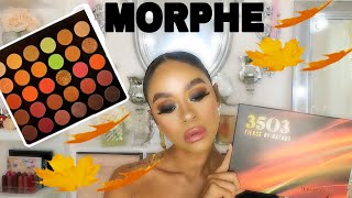 Morphe 3503 Fierce By Nature Palette Tutorial  Smokey Eye Tutorial [upl. by Kenton]