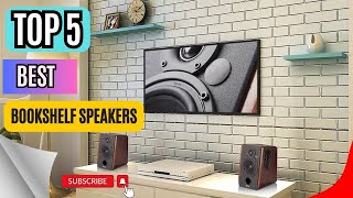 Top 5 Best Bookshelf Speakers  Bookshelf Speakers 2024 [upl. by Ainatnas731]