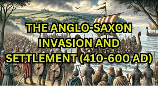 The AngloSaxon Invasion and Settlement 410600 AD  British History Made Simple [upl. by Kendricks]