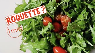 Salade Roquette façon Italie du Sud  « Rucola Olio e Aceto » [upl. by Hirasuna521]