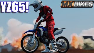 YZ65 IN MXBIKES AND IT ACTUALLY RIPS [upl. by Leumhs]