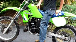 1986 Kawasaki KX250 KX 250 [upl. by Porte]