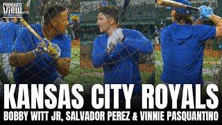 Bobby Witt Jr Salvador Perez amp Vinnie Pasquantino Batting Practice Highlight  Kansas City Royals [upl. by Nolram]