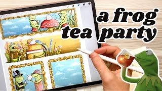 Lets Design Stickers Together  PROCREATE LIVESTREAM [upl. by Rains]