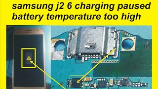 Samsung J2 6 Charging Paused Bettery Temperature Too Low solution  samsung J210f Charging Solution [upl. by Etnahsa]