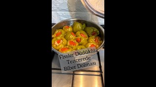 Fissler Düdüklü Tencerede Biber Dolması 😋 [upl. by Baptlsta109]