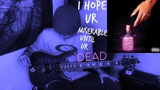 Nessa Barrett  i hope ur miserable until ur dead  Guitar Cover [upl. by Isdnil]