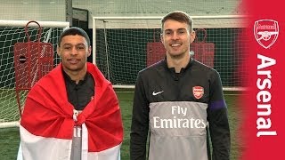 Arsenal  Funny behind the scenes bloopers [upl. by Attena374]