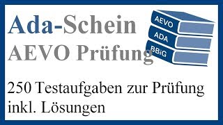 AdA Schein Prüfung  5 Fragen zur Ausbildereignungsprüfung  Prüfungsvorbereitung [upl. by Anade477]