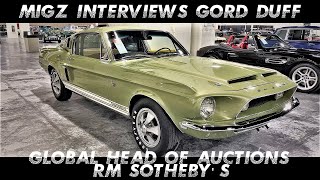 Migz interviews Gord Duff of RM Sothebys [upl. by Eeldivad]