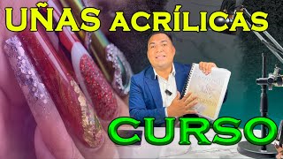 Aprende Aplicar UÑAS de ACRÍLICO Paso a Paso Sellado de Cuticula 2025 Curso GRATIS Uñas [upl. by Mirelle]