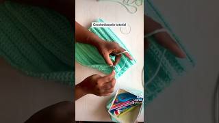 Crochet ribbed beanie tutorial crochet crochettutorial crochetbeanie crocheting [upl. by Ahterahs]