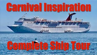 Carnival Inspiration Ship Tour [upl. by Meredi]