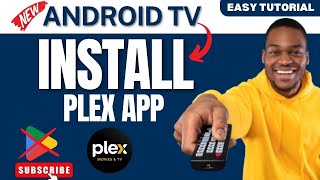 How to Install Plex App on Android TV 2024 Without Google Play Store [upl. by Hanfurd]