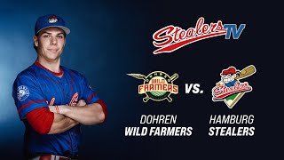 Dohren Wild Farmers  Hamburg Stealers  1 Baseball Bundesliga [upl. by Aisital]