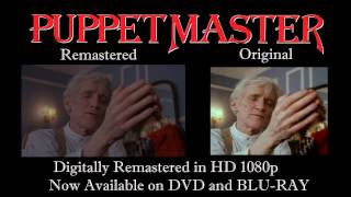 Puppet Master Remastered Comparison HD Bluray vs DVD [upl. by Fulmis]