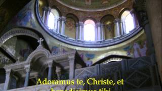 Adoramus Te Christe  Dubois Catholic Hymns [upl. by Connelley]