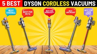 The 5 Best Dyson Cordless Vacuums of 2024 [upl. by Kahaleel]