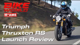 Triumph Thruxton RS Launch Review Lockdown Version [upl. by Sumerlin916]