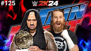 SOLO VS SAMI  INSTANT CLASSIC  WWE 2K24  Universe Mode  125 [upl. by Westfahl]