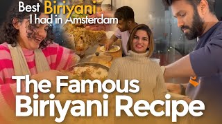 The Famous Biriyani recipe  Best Malabar Biriyani I had in Amsterdam  Happy evening [upl. by Avonasac]