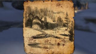 Eastmarch CE Treasure Map Location Elder Scrolls Online [upl. by Aimekahs]