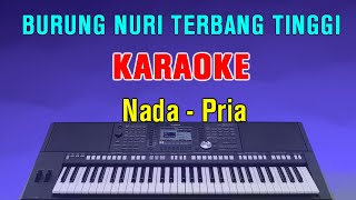 BURUNG NURI  KARAOKE NADA PRIA  LAGU MELAYU [upl. by Karina]