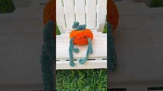 free pattern by coffeencrochet01 🎃 crochet amigurumi freecrochetpattern pumpkin halloween [upl. by Aloisia]