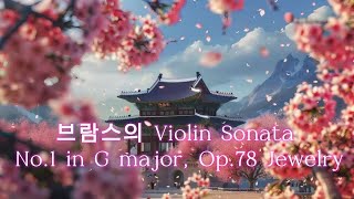 브람스의 Violin Sonata No 1 in G major Op 78는 서정적이고 감성적인 깊이가 돋보이는 걸작입니다 [upl. by Leanne]