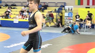 Wrestling  Ringen BrandenburgCup 2024 Freestyle Jugend A U17 55 kg Orzechowski  Lupu [upl. by Selinda567]