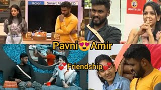 Bigg Boss 5 Pavni😍Amir Friendship Whatsapp Statussnazzyedit2982 [upl. by Randi]