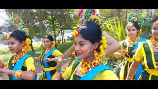 Dole dodul dole jhulona short video  dance  Arindam Das amp Sayanti Das [upl. by Willdon928]