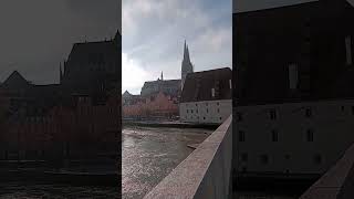 Regensburg SalzstadelDom Wurstkuchl Donau Promenade ♥️♥️♥️ [upl. by Heck855]