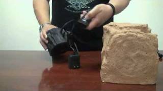 OSD Audio Wireless Rock Speakers Quickstart Tutorial [upl. by Oicnedurp]