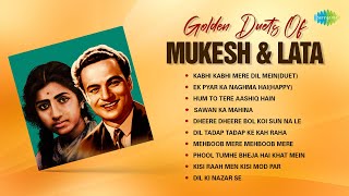 Golden Duets of Mukesh amp Lata  Kabhi Kabhi  Ek Pyar Ka Naghma Hai  Hum To Tere Aashiq Hain [upl. by Beora]